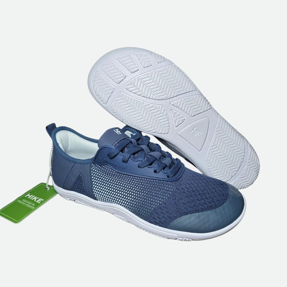 New Hike Footwear Stride Hands-Off Ergonomic Barefoot Shoes Unisex EU 38 Blue